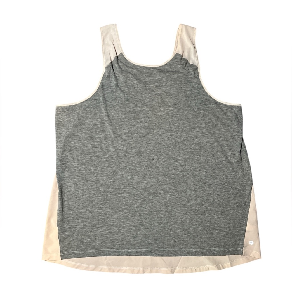 Avia Gray Boxy Tank Top Relaxed Fit